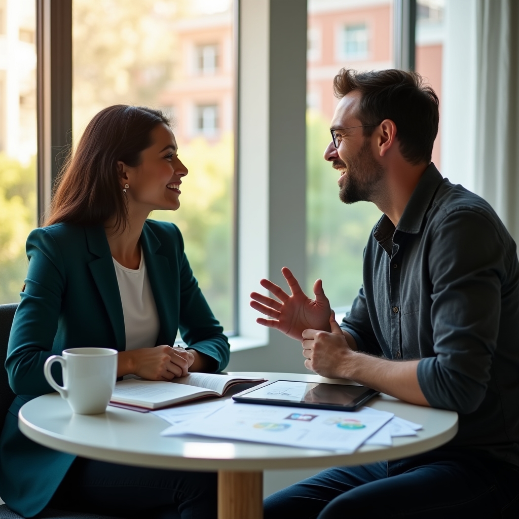 Sesión de acompañamiento personal para profesional creativo